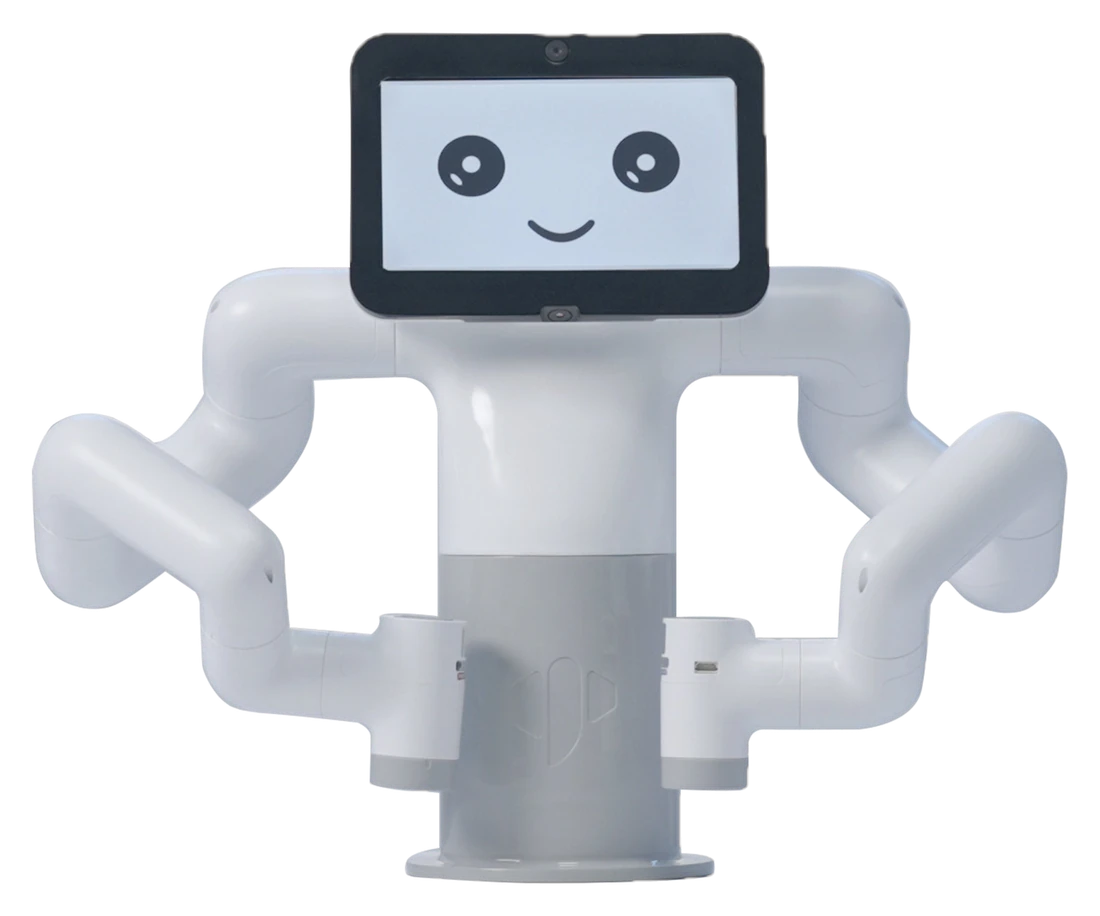 Elephant Robotics myBuddy 280 Pi (dual-arm robot), official product image with background removed